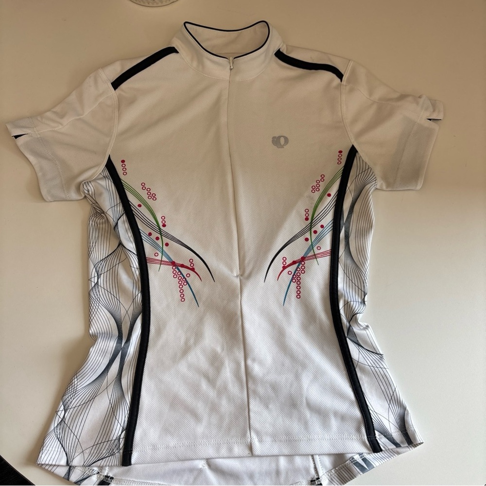 Pearl Izumi White Cycling Jersey women’s small
